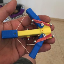 elastic toothpick crossbow toy game 3d print model - Mito3D