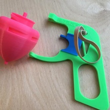 elastic top gun game 3d print model - Mito3D