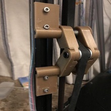 elbow belt tensioner suitable 2020 frame tool tension 3d printer parts 3d print model - Mito3D