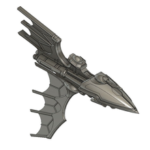 eldar cruiser 2 game battlefleet gothic toy accessories 3d print model - Mito3D