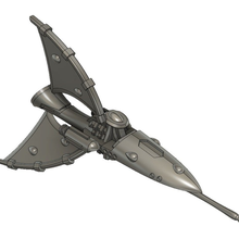 eldar destroyer 3 game toy bfg battlefleet gothic 3d print model - Mito3D