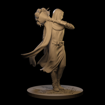elden ring - white mask varre dark souls software figure statue fanart male sculpture art 3d print model - Mito3D