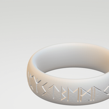 elder futhark ring sz 10 3d print model - Mito3D