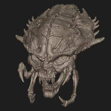 elder predator skull trophy 3d print model - Mito3D