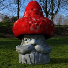 elder shroom mushroom decorative figure 3d print model - Mito3D