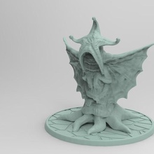 elder thing miniature art creatures terminator minature dnd 3d print model - Mito3D