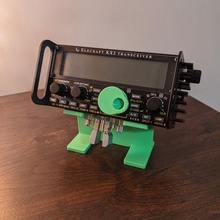elecracft kx2 stand gadget elecraft ham radio hf 3d print model - Mito3D