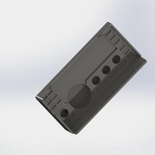elecraft kx3 coperchio anteriore strumento ricetrasmettitore protettivo il ham radio 3d print model - Mito3D
