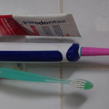Elektro-Zahnbürste-Halter - tandenborstelhouder home Zahnbürste-Halter Zahnbürsten tandenborstel tandpasta badkamer 3d print model - Mito3D