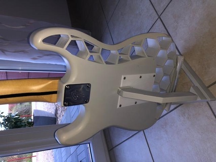 electric guitar tripod stand 3d print model - Mito3D