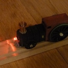 locomotive électrique ikea lillabo brio train rechargeable par usb v20 jeu le jouets mécaniques 3d print model - Mito3D