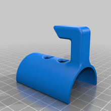 electric scooter hook easy prin place 3d print model - Mito3D