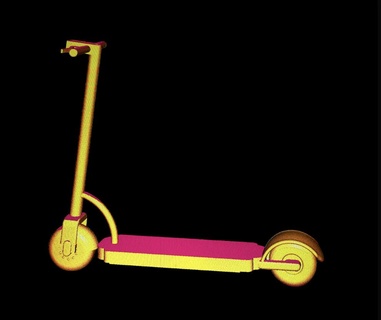 elettrico scooter accessorio arte elettronica gadget passatempo casa modello stl giocattolo 3d print model - Mito3D