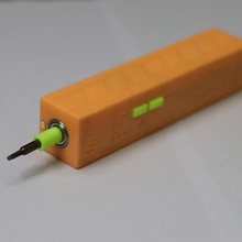 electric screwdriver gadget 3d printed homemade diy 3d print model - Mito3D