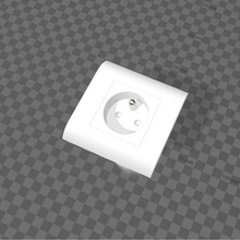 électrique prise couverture gaine cache bijoux billet maison titulaire soutien cacher in secret endroit clé coffre fort 3d print model - Mito3D