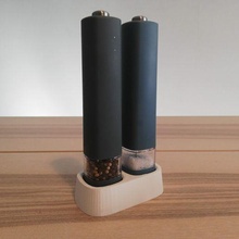 elektrik baharat Kulp destek tuz biber gün 3d print model - Mito3D