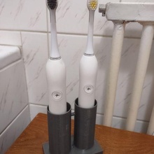 eléctrico cepillo dientes soporte 3d print model - Mito3D