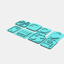 eléctrico panel logos 3d print model - Mito3D