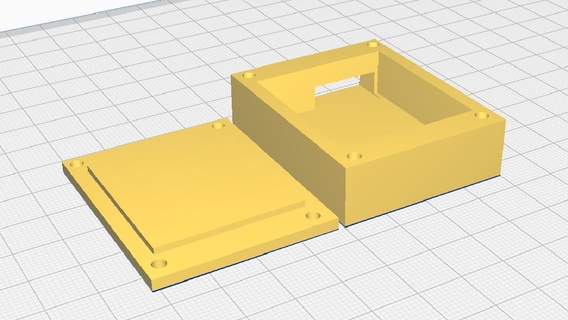 electrics box lc70 killerbody crawler landcruiser cage tray roofrack 3d print model - Mito3D