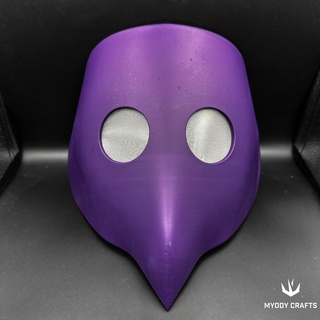 electro abyss mage mask genshin impact 3d print model - Mito3D