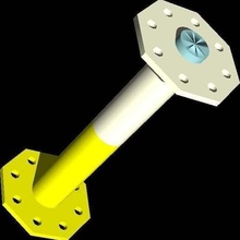 elettromagnete demispool attrezzo elettrico sperimentare magnete motore bobina elettronica 3d print model - Mito3D