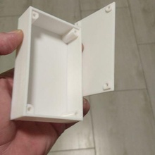 elettronico giunzione scatola 100x60x25 mm attrezzo elettronica collegamenti 3d print model - Mito3D
