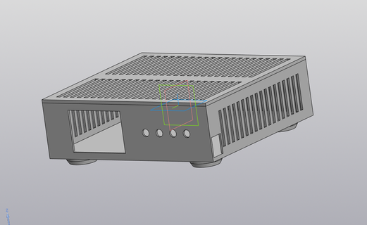 electronic load case hull alliexpress load  3d print model - Mito3D