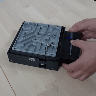 électronique Labyrinthe Jeu programmation obligatoire servo testeur amusement jouet marbre manette 3d print model - Mito3D