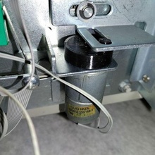 electronic safe motor rotating locking mechanism 3d print model - Mito3D