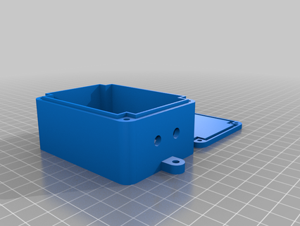 electronics box medium customized 3d print model - Mito3D