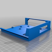 elektronik case left pi 3d_printer_parts 3d print model - Mito3D