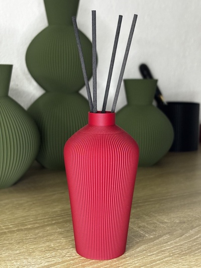 élégant air assainissement 3d accueil maison décor conception vase impression fragrance 3d print model - Mito3D