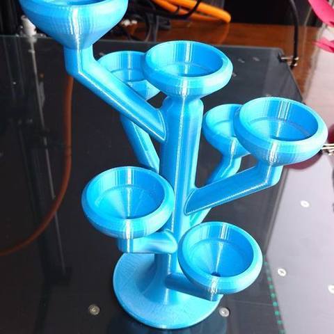 elegante candelabro casa fuego la luz nsfw de sala árbol decoración 3D print model - Mito3D