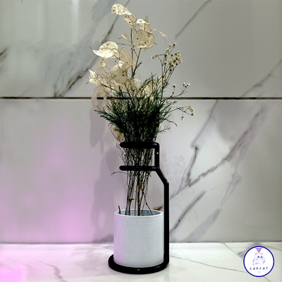 elegant minimalist vase home vases flowerpot mothersday pot flower stand 3d print model - Mito3D