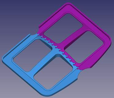 elegoo mars 3 fep replacement helper vat jig guide nfep pfa 3d print model - Mito3D