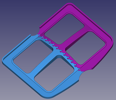 elegoo Mars 3 fep değiştirme yardımcı KDV jig kılavuz nfep pfa 3d print model - Mito3D