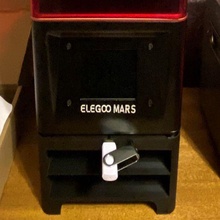 elegoo Mars Schublade Base USB Werkzeug 3d Drucker Zubehörteil Erweiterung Zubehör 3d print model - Mito3D