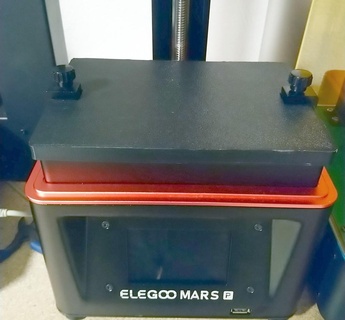 elegoo Mars résine réservoir couverture gaine pro 3d imprimante accessoires 3d print model - Mito3D