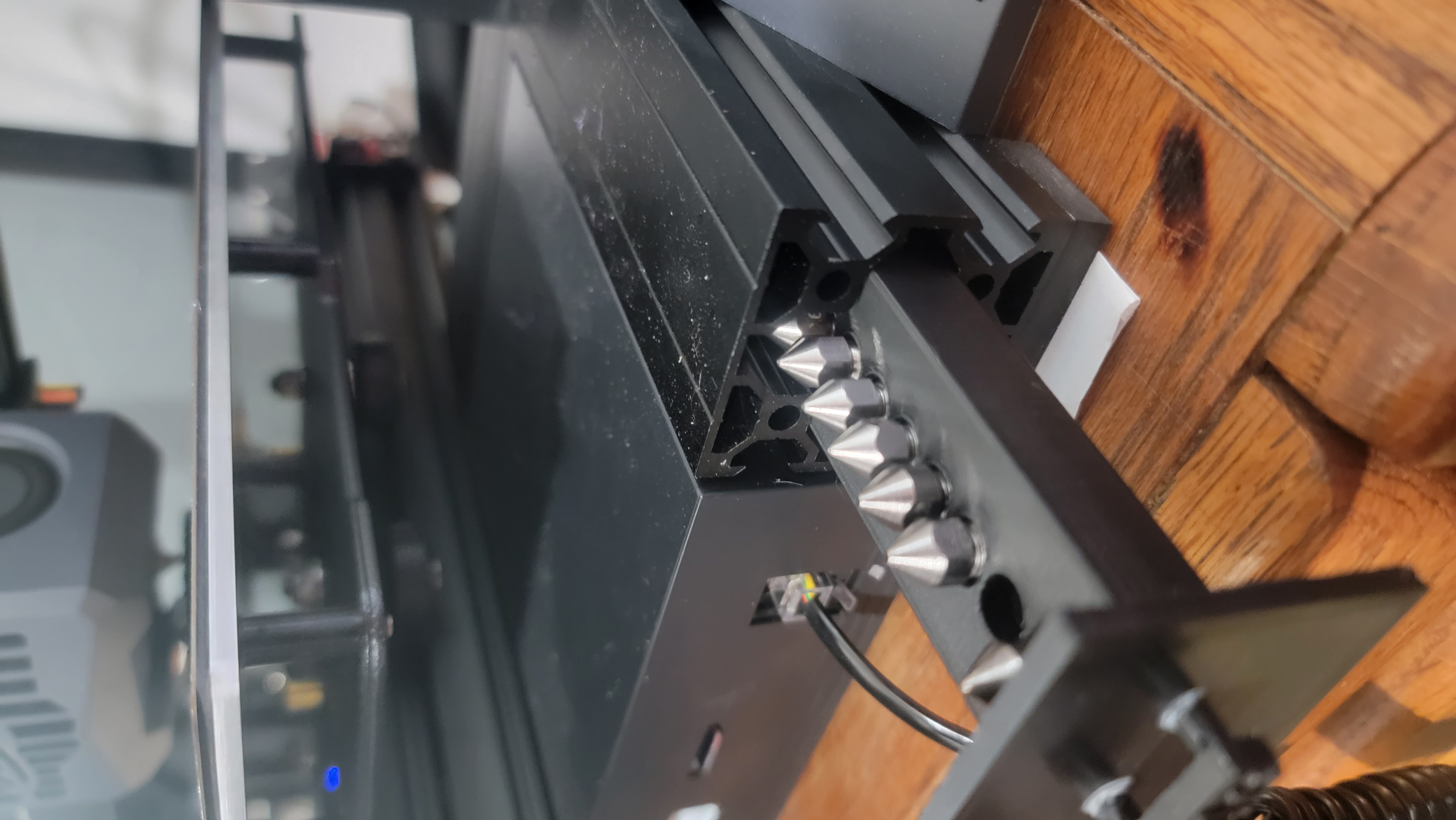 elegoo neptune 3 frame storage ender drawer nozzle box organizer handle 3D print model - Mito3D