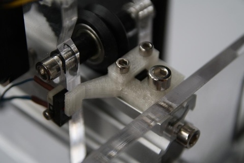 eleksmaker cnc laser cintura tensore finecorsa braccio 3d print model - Mito3D