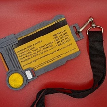 element multipass badge holder 3d print model - Mito3D