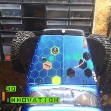 elemento enduro ecto pára lamas escala desempenho rc scx vagão 3d inovação trx hpi 10th traxxas axial corrida 3d print model - Mito3D