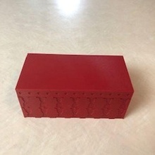 eleni decorative storage bin 2 box container jwizard 3d print model - Mito3D