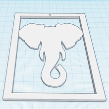 elefante animal natureza selvagem África 3d print model - Mito3D