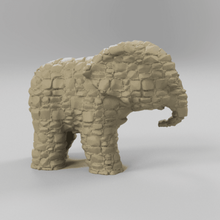 Elefant Kunst Tier Zoo Bauernhof trompe Safari 3d print model - Mito3D