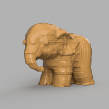 elefante Arte animal zoo granja trampa safari 3d print model - Mito3D
