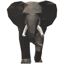 elefante arte animale 3d print model - Mito3D