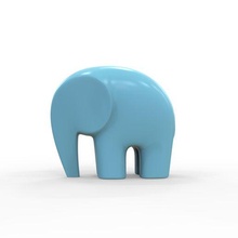 elefante Arte perro delfín rana búho caracol 3d print model - Mito3D