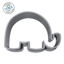 elephant - animals cookie cutter fondant polymer clay gadget seahorse horse rabbit hedgehog monkey sheep bird dog mouse snake tiger cow 3d print model - Mito3D