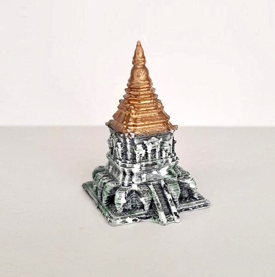 elefant chedi wat chiang tempel asien thailand buddhist asiatisch 3d print model - Mito3D